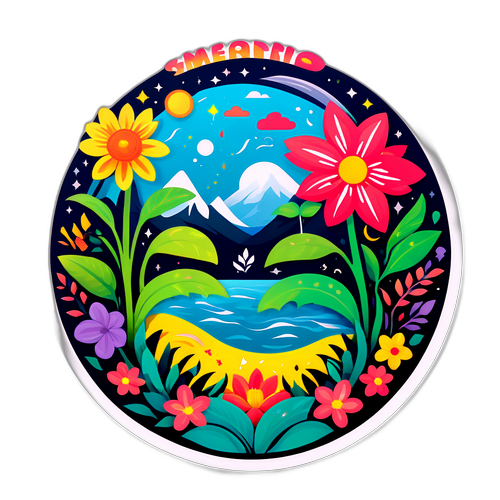 Natuurlijke Poëzie Sticker