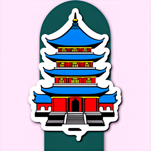 白沙屯寺廟文化貼紙