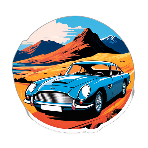 James Bond - Automaalauksella varustettu tarra