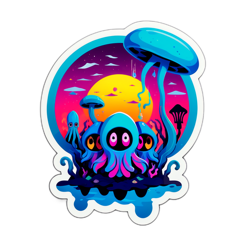 Surreal na Sticker ng Squid Games Season 3