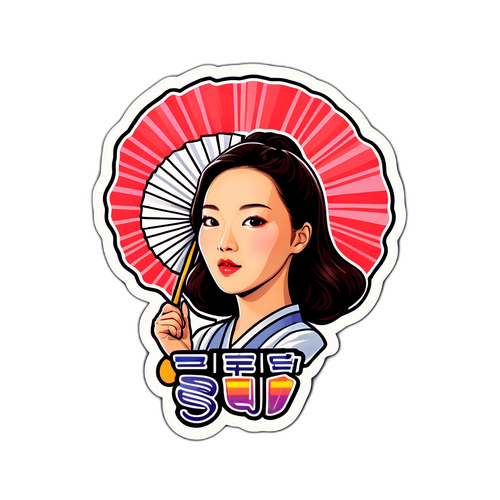 김희선 팬을 위한 스티커