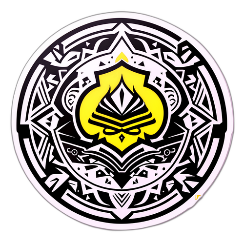 Reka Bentuk Minimalis dengan Logo Al Kholood dan Al-Ittihad