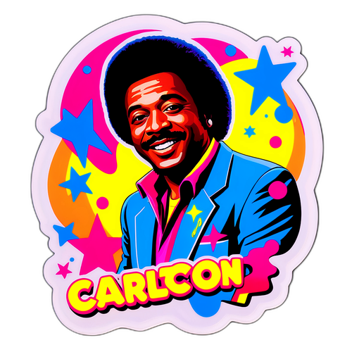 Rolig klistermärke av Carl Carlton