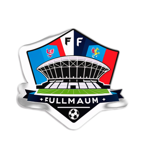 富勒姆與水晶宮的足球場景