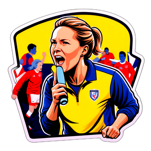 Inspirerende trænerklistermærke