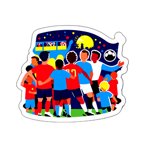 Futbol Maçındaki Neşeli Anlar