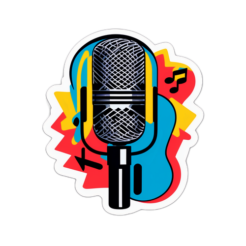 Serkan Damla'nın Müziğini Sembolize Eden Sticker