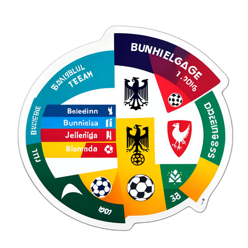Desain Stiker Modern Standings Bundesliga