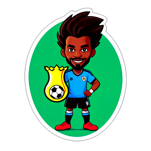 Stiker Fantasi Liga Perdana dengan Watak Ceria