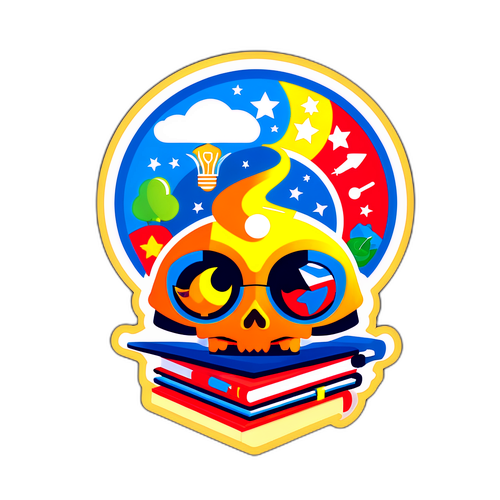 Eğitimde Yenilik Temalı Sticker