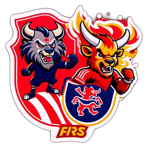 A Sticker do Jogo Chicago Fire x NY Red Bulls