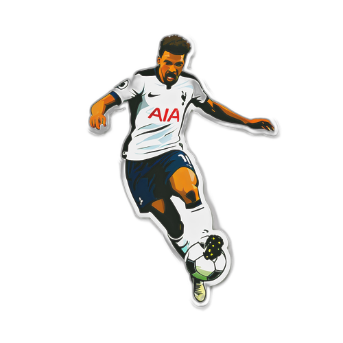 Jugador del Tottenham en Acción