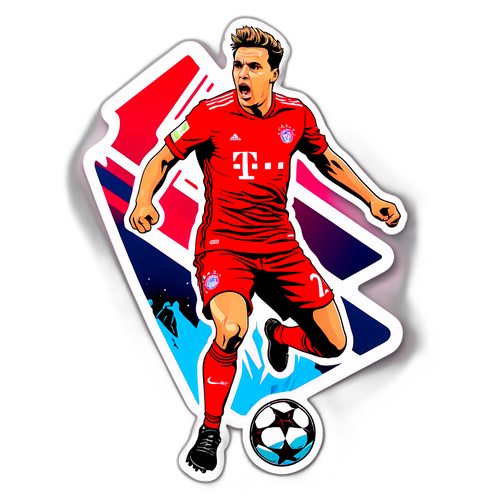 Sticker Perlawanan Intens FC Bayern Munich vs. RB Leipzig