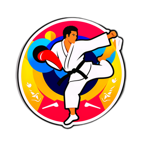 Design minimaliste avec éléments de judo