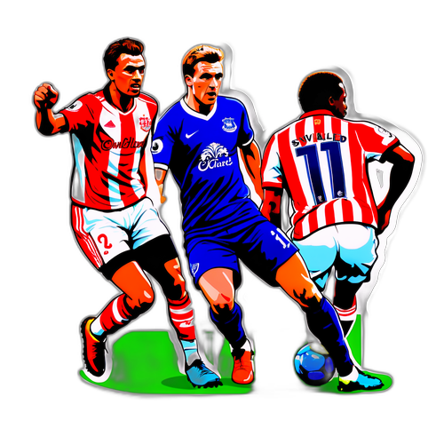 Egy ikonikus pillanat a Sunderland és Everton meccsből