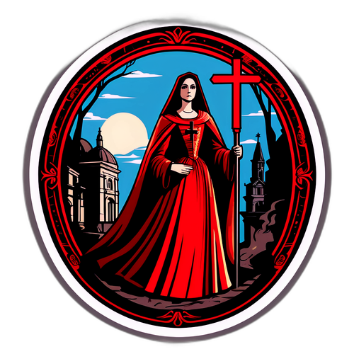 Sticker voor de film 'Benedetta'