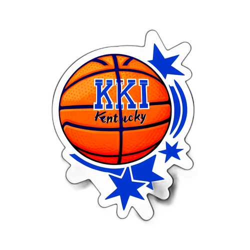 Kentucky Basketball Sticker