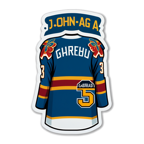 Tribuutti tarra Johnny Gaudreaulle