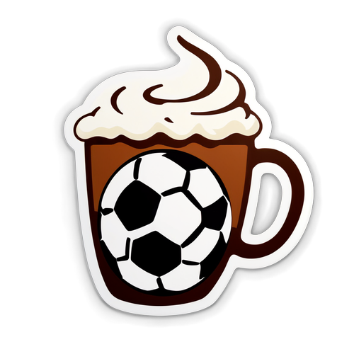 Disfrutando el Fútbol con una Taza de Café