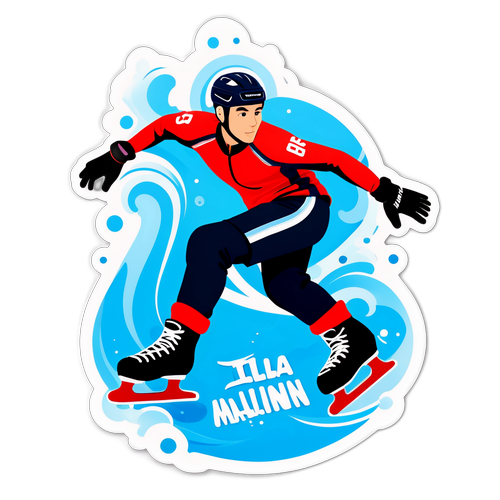 Ilia Malinin Skatesticker