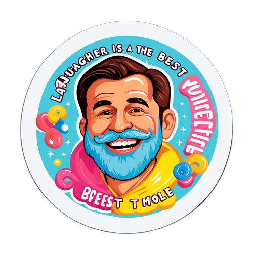 Návrh samolepky s Miroslavem Donutilem