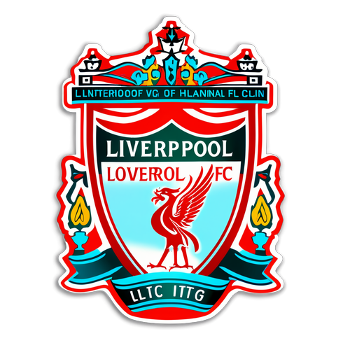 Liverpool FC Sziluett Matrica