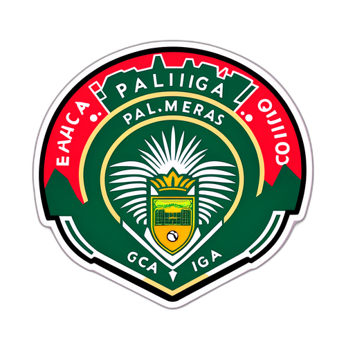 Diseño de Sticker para el Partido entre Palmeiras y Liga de Quito