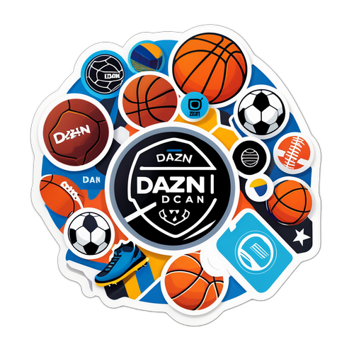 DAZN Multi-Sport Sticker