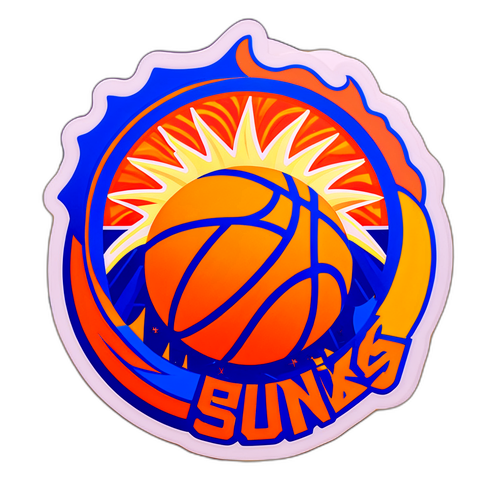 Colorful Suns and Knicks Clash on Court