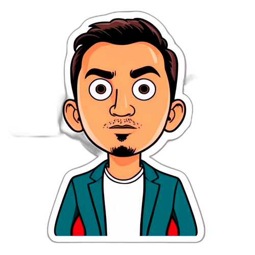 Cartoon Character Inspired by Jonathan Bailey