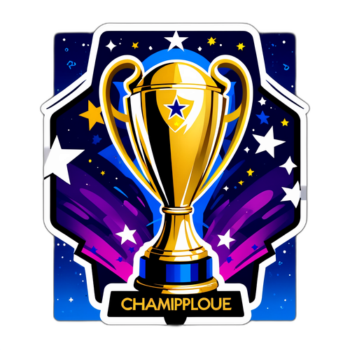 Sticker ya Kombe la UEFA Champions League