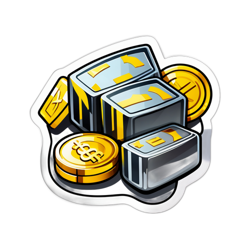 金銀市場動態貼紙