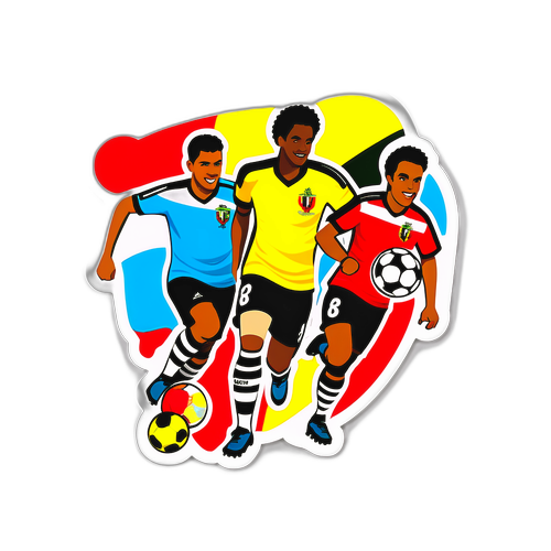Stiker Pemain Sepak Bola Botafogo dan Sport Recife
