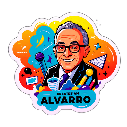 Sticker Artístico de Álvaro Montoro