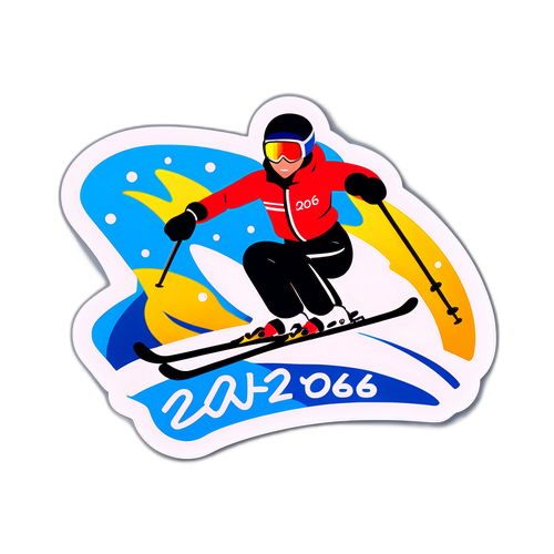 Jucători de schi la Jocurile Olimpice de Iarnă 2026