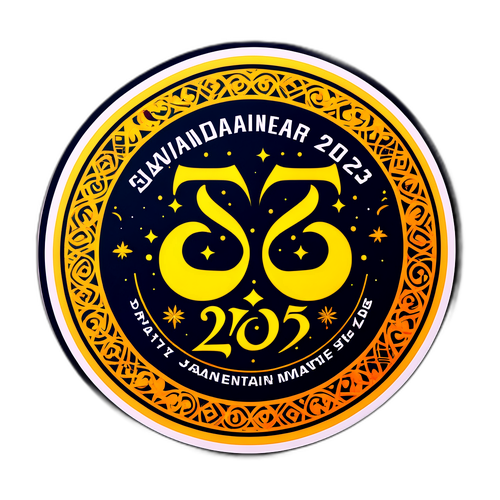 Desain Stiker Bulan Javanese September 2025