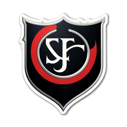 Diseño elegante del escudo del Flamengo
