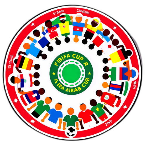 Stiker Piala Arab FIFA: Kesatuan dalam Berpasukan