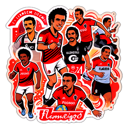 Sticker ya Kihistoria ya Flamengo