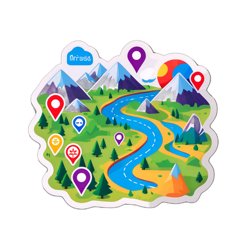 Mapa de Mirassol con Puntos de Interés