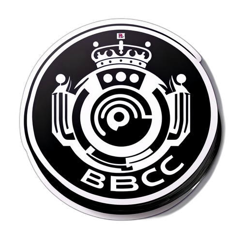 BBCC logó matrica