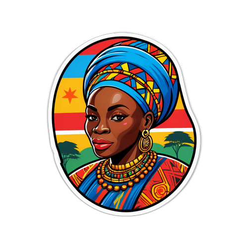 Autocollant créatif dédié à mboko