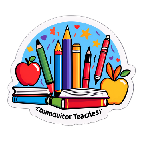 Sticker chúc mừng các giáo viên