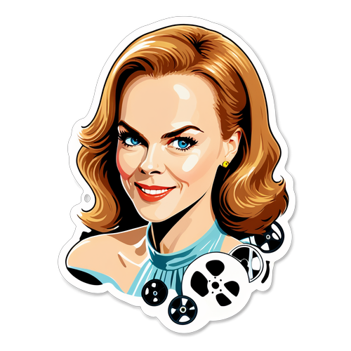Sticker de Nicole Kidman au cinéma