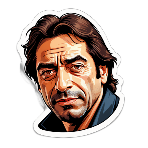Faszinierendes Porträt von Javier Bardem