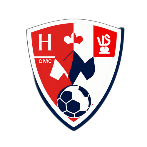 Σχεδίαση αυτοκόλλητου με τη μονομαχία Μονακό και Τότεναμ