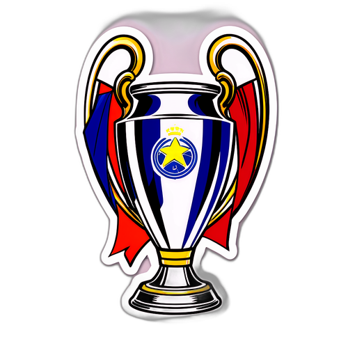Autocollant Ligue des Champions