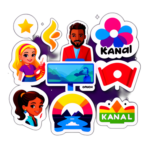 Sticker Kanal D