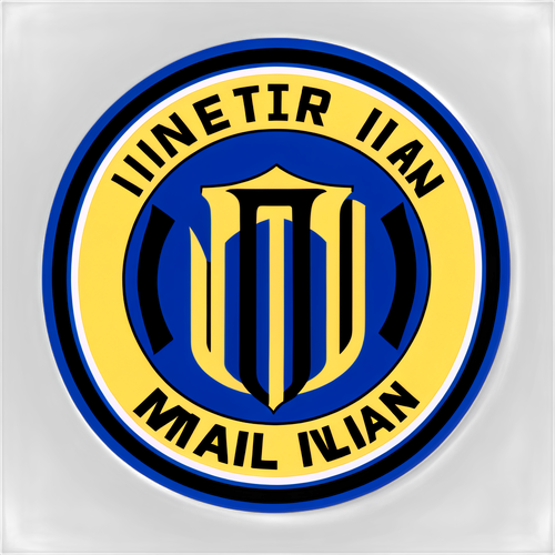 Sticker ya Alama ya Inter Milan