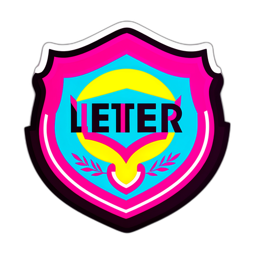 Desenho estilizado do escudo do Inter Miami